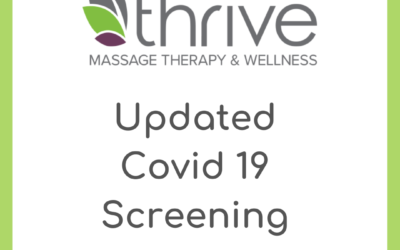 Updated covid-19 screening, Fall 2021