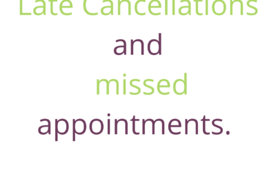 Late Cancellations and Missed Appointments: Policy Review.