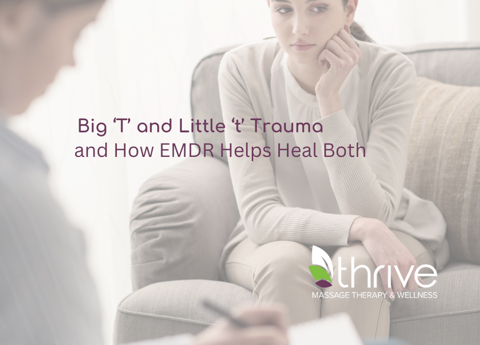 Understanding Big “T” and Little “t” Trauma and How EMDR Helps Heal Both